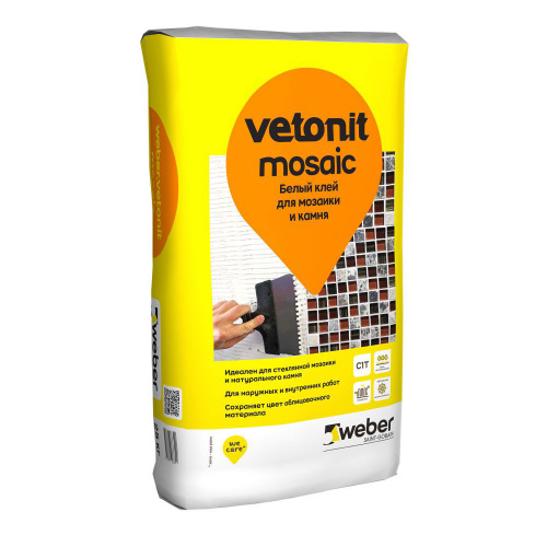    weber.vetonit mosaic     (C1 T), 25    -   